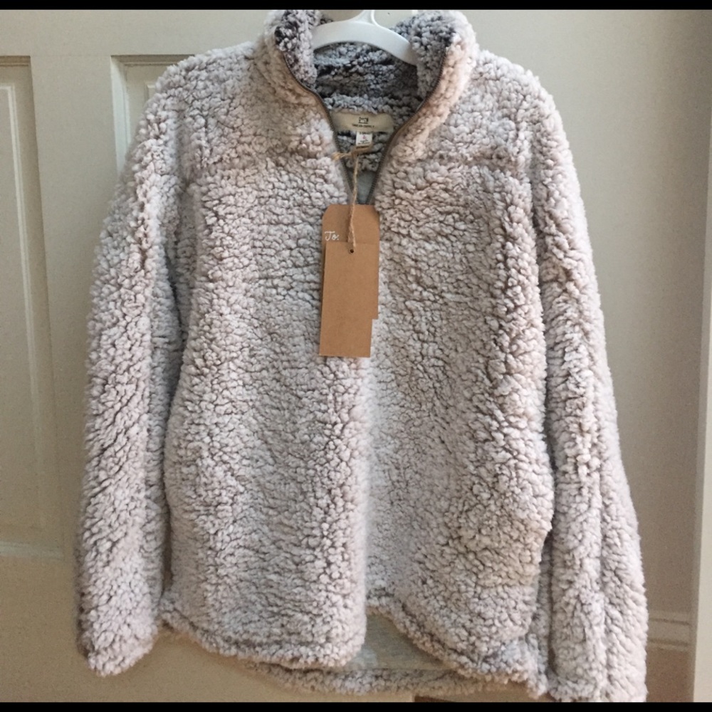 Thread & Supply NWT Wubby Fleece Pullover